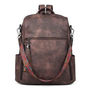 Leather Backpack Purse for Women Designer Travel Backpack Purses PU Fashion😒
